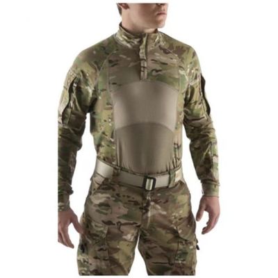 Outdoor Military Tactical Combat Shirt Frog Suit Customized Camouflage